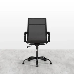 Laguna - Ergonomic, Black Mesh with Black Base, Feet